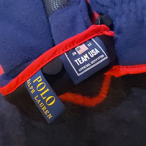 Polo Ralph Lauren 2022 Team USA Beijing Olympics Trapper Hat & Matching Gloves - Picture 9 of 14